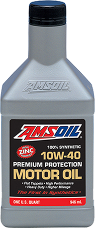 AMSOIL Premium Protection 10W-40 100% Synthetic Motor Oil